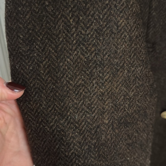 J. Crew RETAIL Bristol blazer in chocolate herringbone wool - Picture 8 of 13